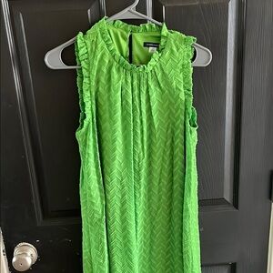 Green Sleeveless Dress
